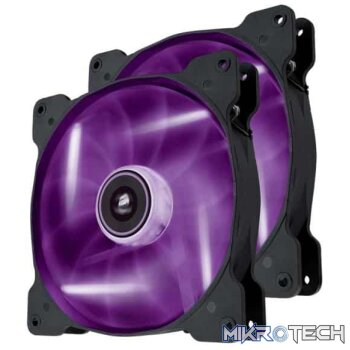 Corsair Air Series SP140 High Static Pressure 140mm Fan Twin Pack  Purple